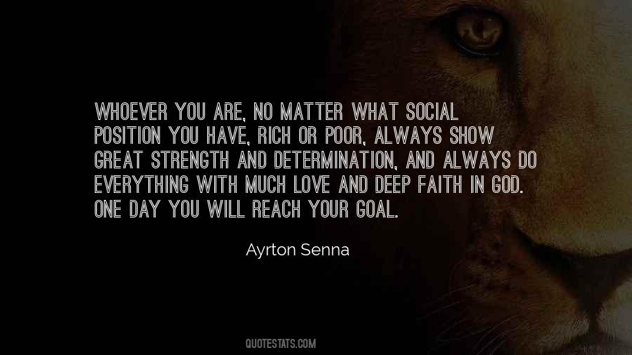 Strength Determination Quotes #588541