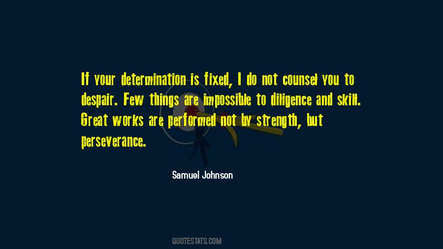 Strength Determination Quotes #765268