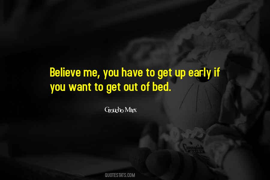 Early Bed Quotes #1049331