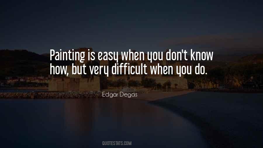 Painting Easy Quotes #938678
