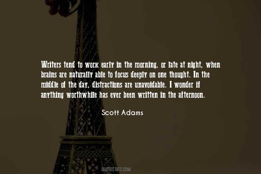 Morning Focus Quotes #1108105