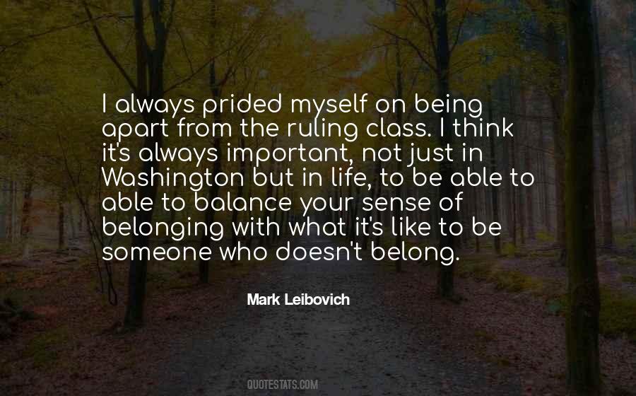 I Like Being Myself Quotes #984287