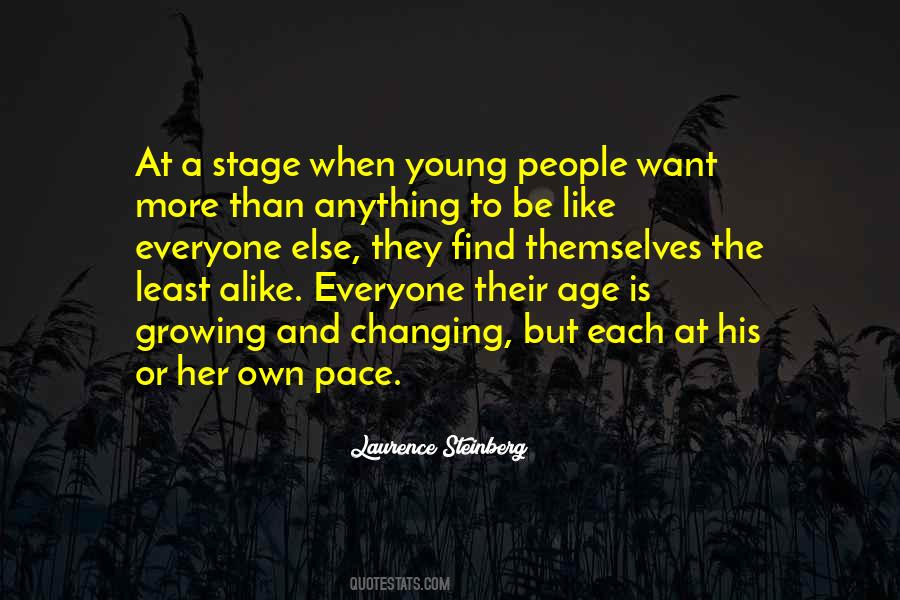 Own Pace Quotes #1393031