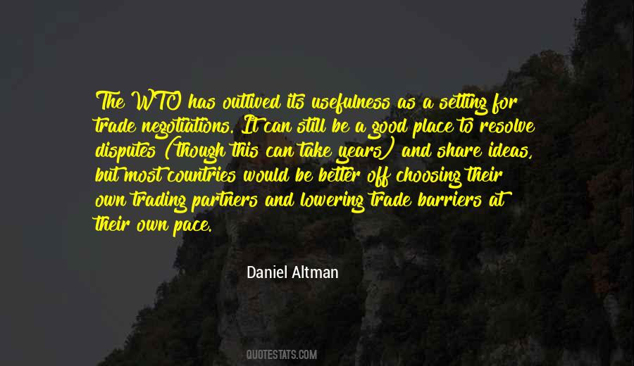Own Pace Quotes #1762161