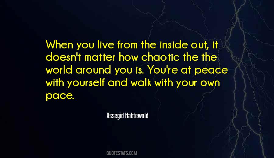 Own Pace Quotes #746677