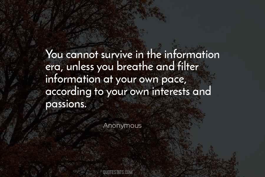 Own Pace Quotes #756268