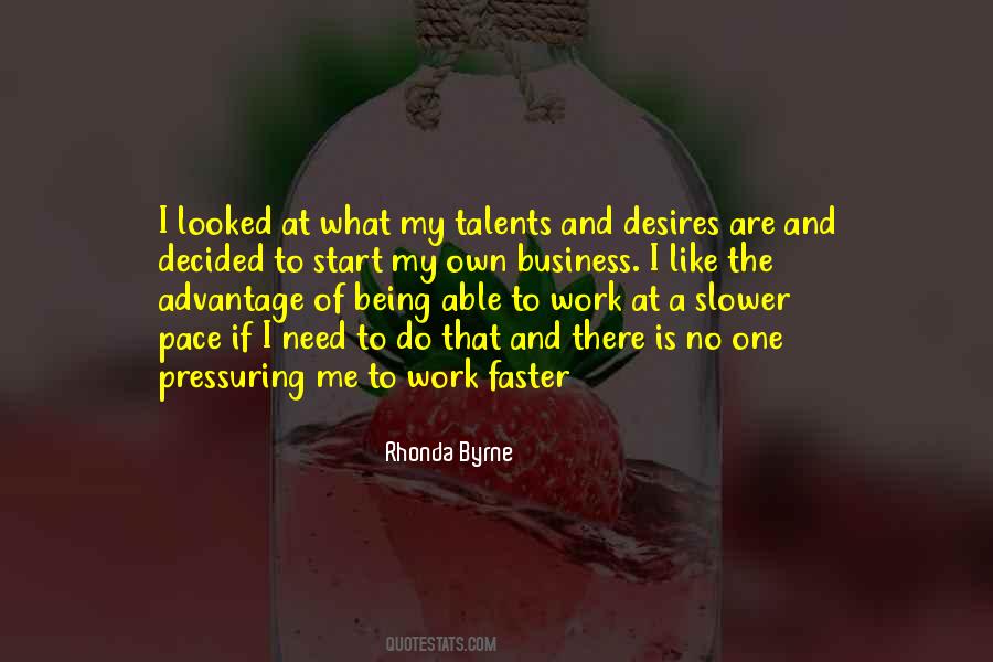 Own Pace Quotes #825349