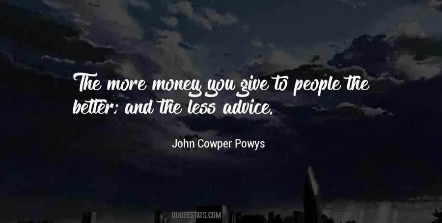 Money Advice Quotes #1229583