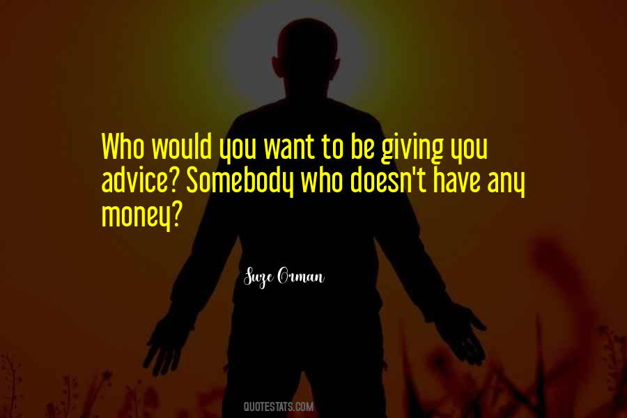 Money Advice Quotes #1628328