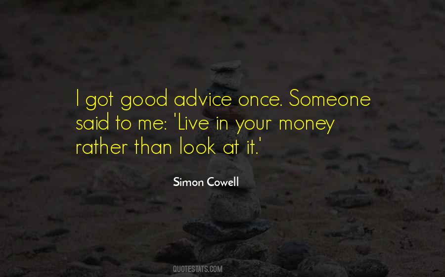 Money Advice Quotes #1833498