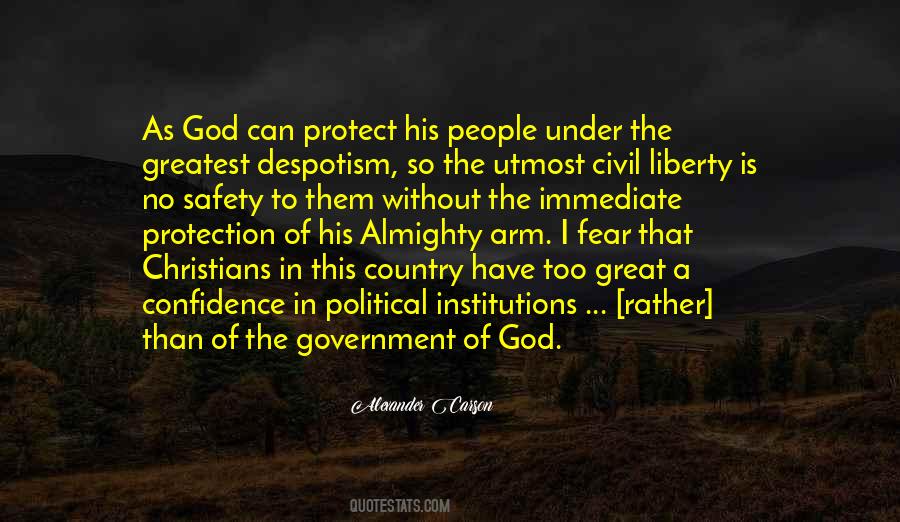 Quotes About The Protection Of God #1740276