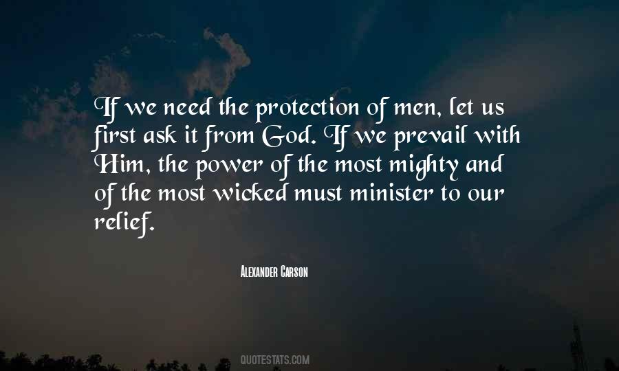 Quotes About The Protection Of God #545629