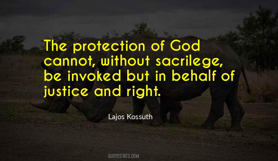 Quotes About The Protection Of God #569412