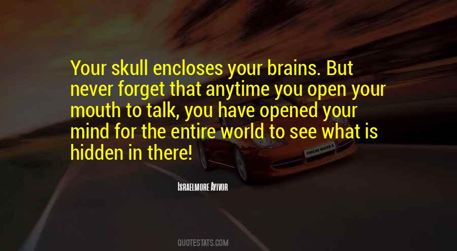 Brain Mind Quotes #347735