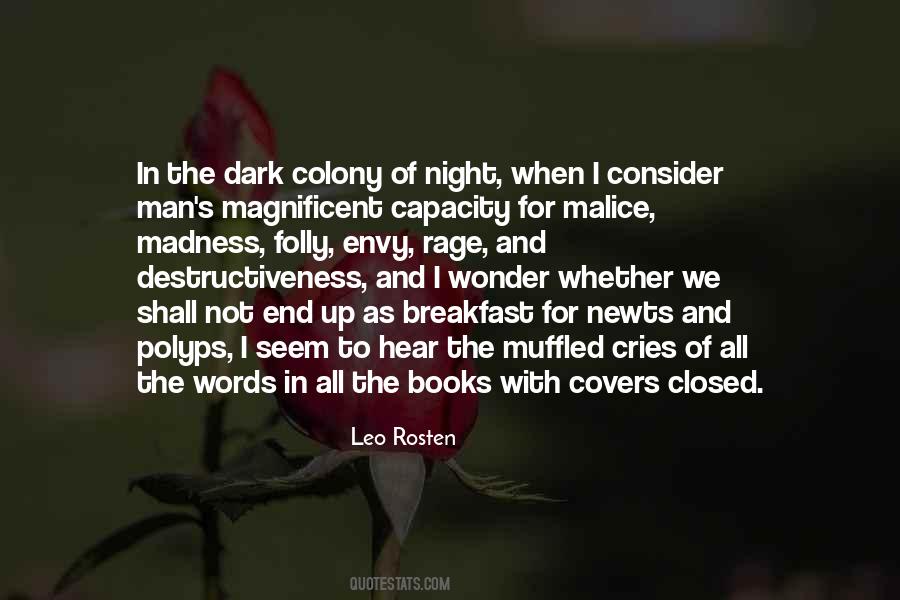 Folly Of Man Quotes #1622800