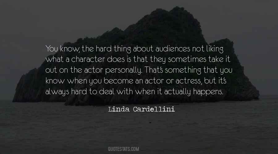Become An Actress Quotes #1330834