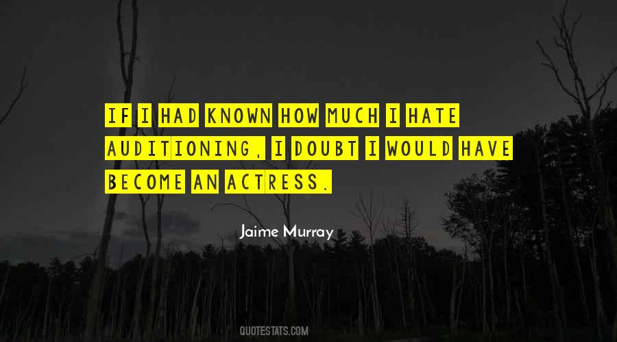 Become An Actress Quotes #1829481