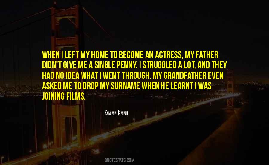 Become An Actress Quotes #346409