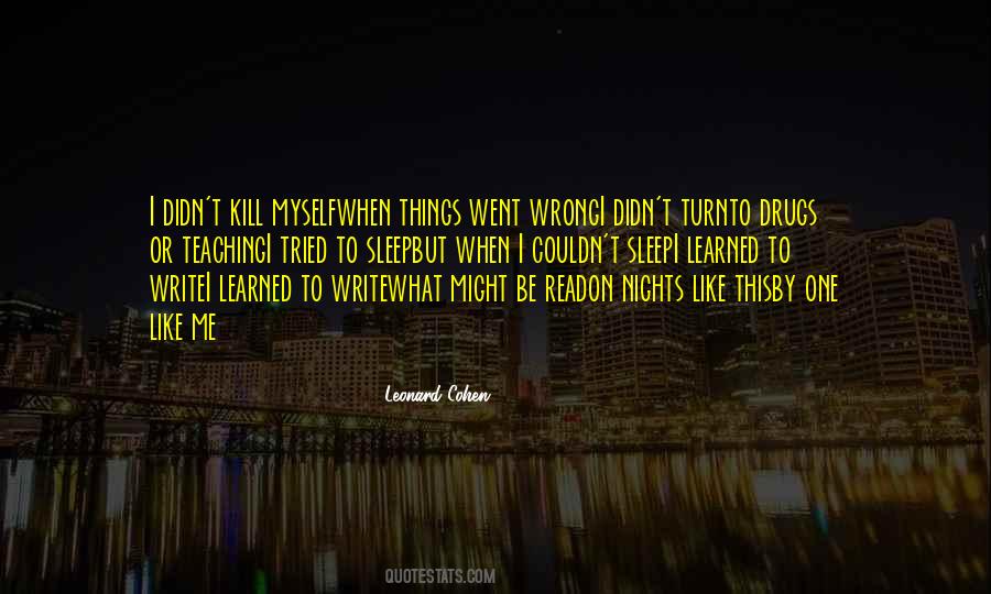 Sleep On Me Quotes #1748812