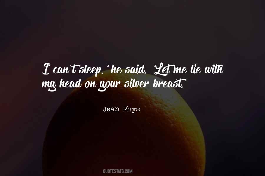 Sleep On Me Quotes #225865