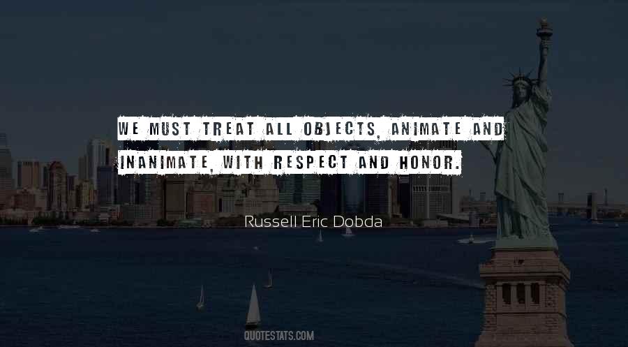 Quotes About Honor And Respect #1169055