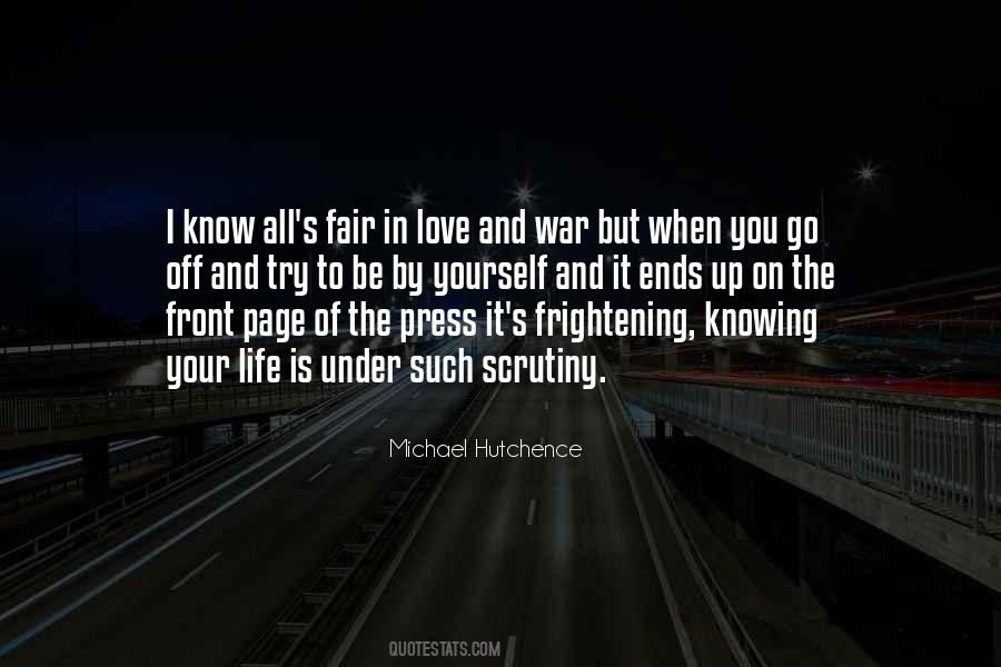 In Love And War Quotes #379246