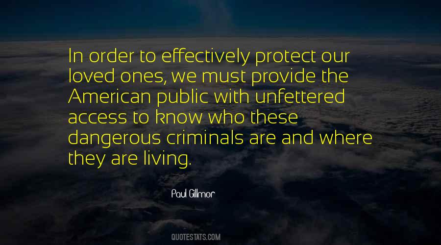 Protect Your Loved Ones Quotes #1223895