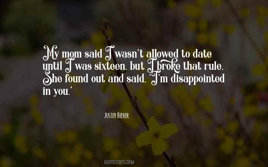 I M Disappointed Quotes #36389