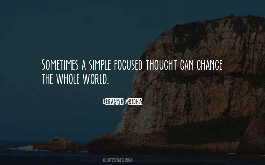 Simple Change Quotes #1325892