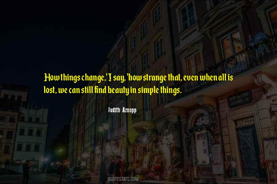 Simple Change Quotes #1376823