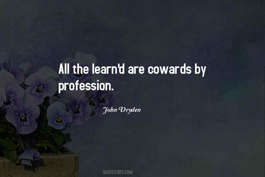 Coward Coward Quotes #855563