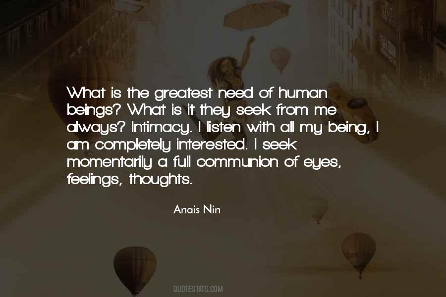 Eyes Feelings Quotes #1391598