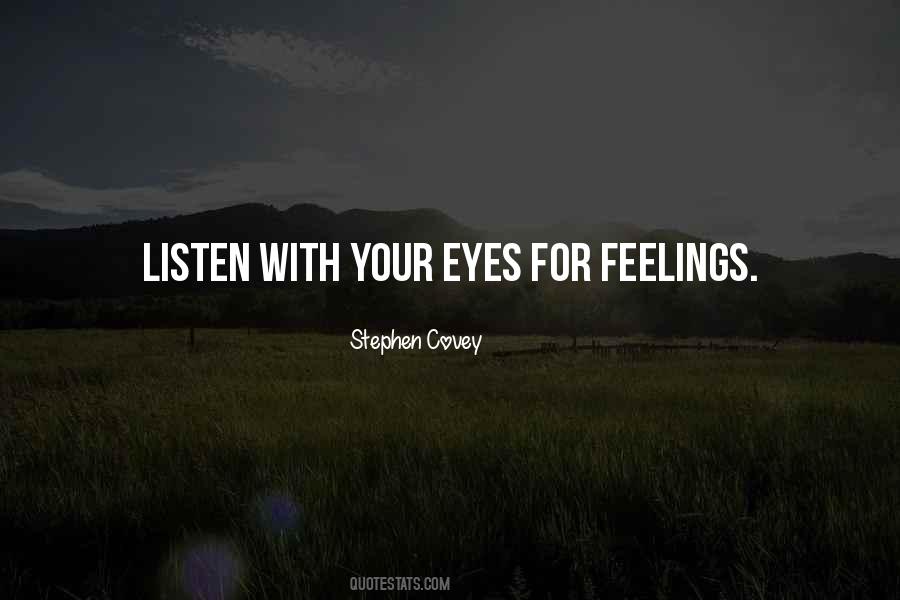 Eyes Feelings Quotes #683240