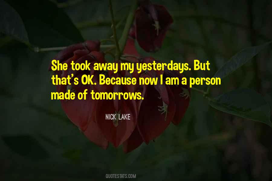 A New Tomorrow Quotes #1669386