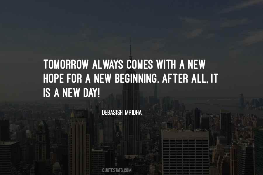 A New Tomorrow Quotes #813805