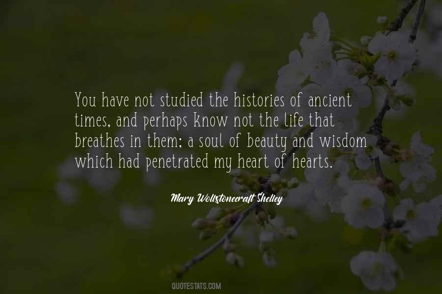 Beauty Of History Quotes #1041346