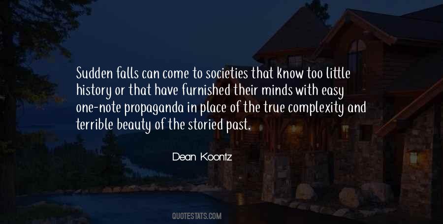 Beauty Of History Quotes #11164