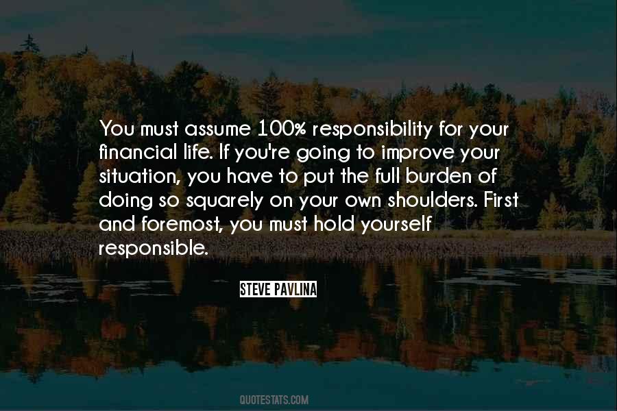 Financial Life Quotes #1287514