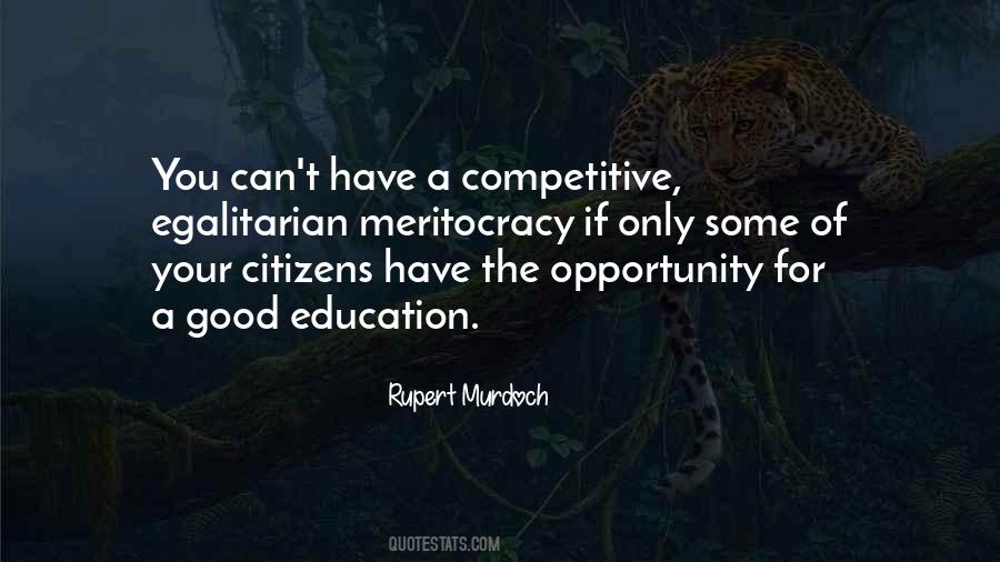 Education Opportunity Quotes #1154929