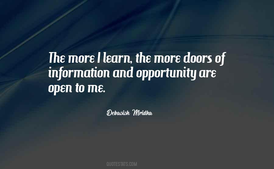 Education Opportunity Quotes #912043
