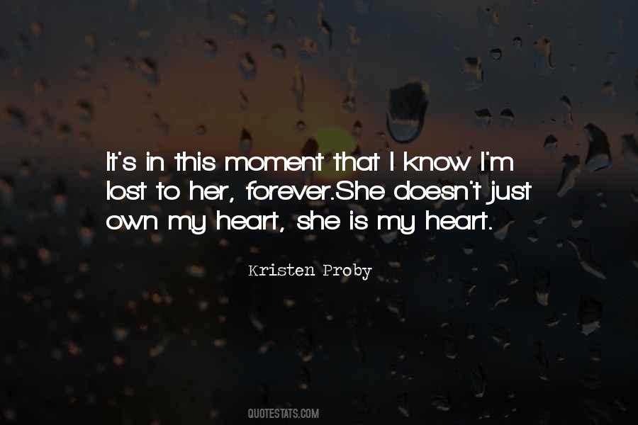 In My Heart Forever Quotes #1754570