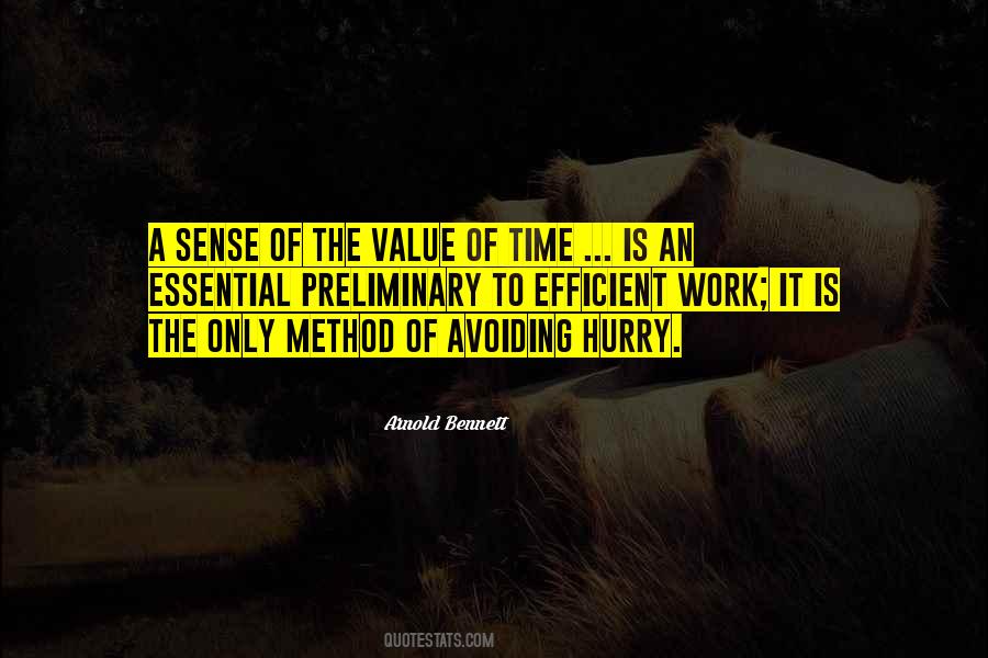 Value The Time Quotes #1181567