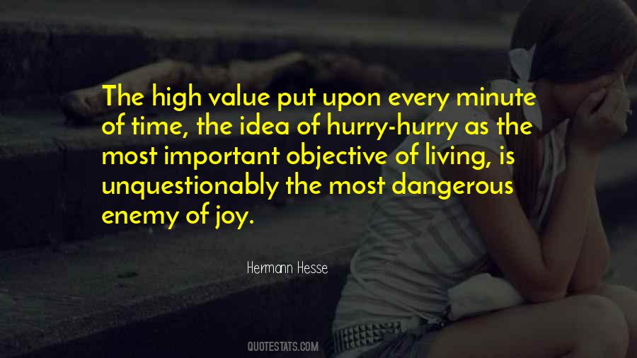 Value The Time Quotes #358901