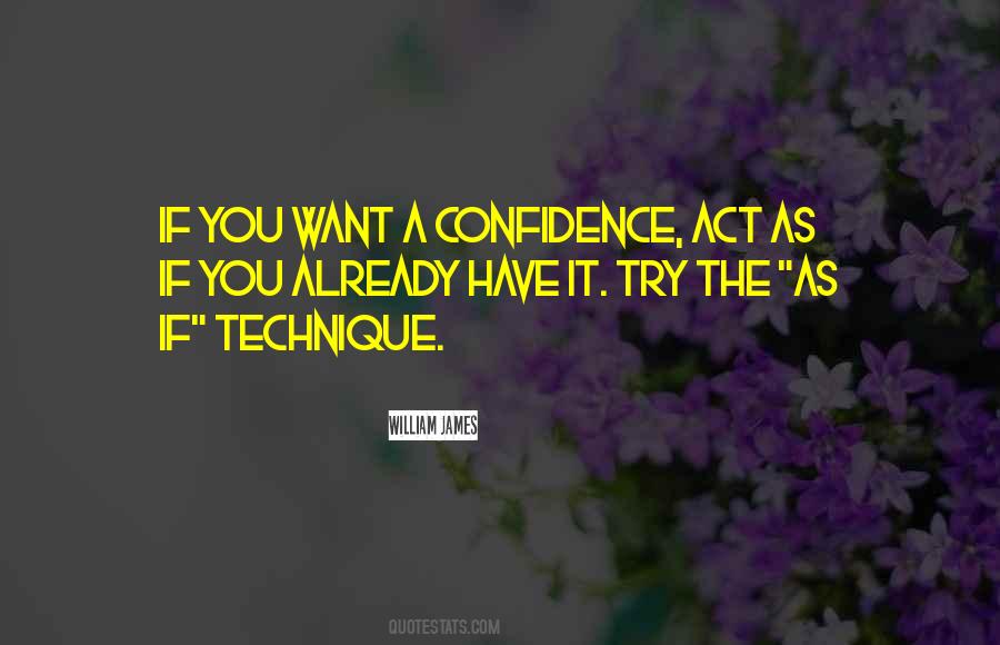 A Confidence Quotes #635528