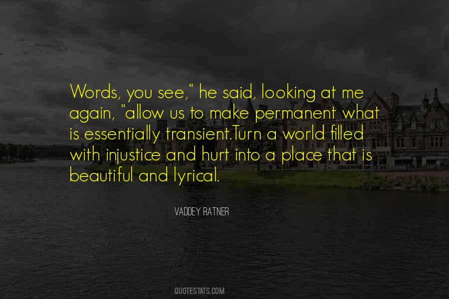 Hurt Words Quotes #1364683