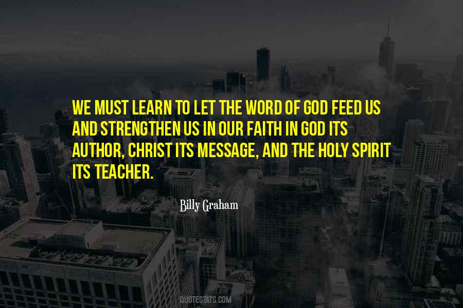 Strengthen Your Faith Quotes #849268