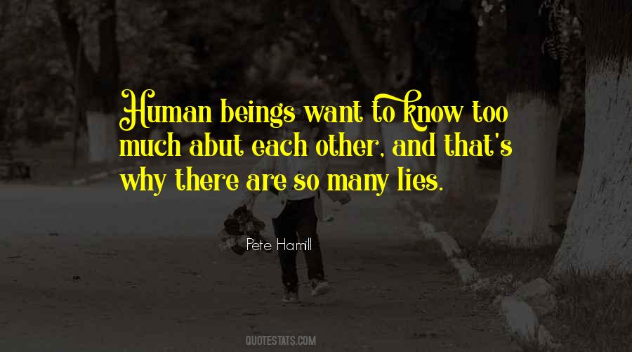 So Much Lies Quotes #359539