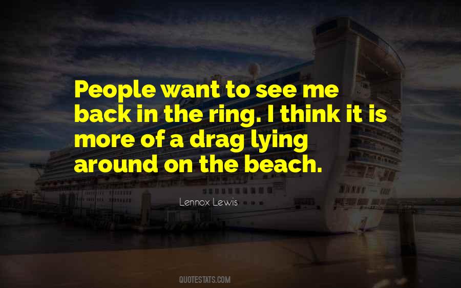 Back To The Beach Quotes #1329680