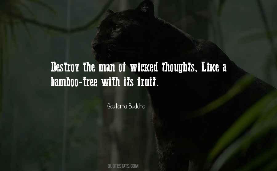 Quotes About Evil Wicked #42472