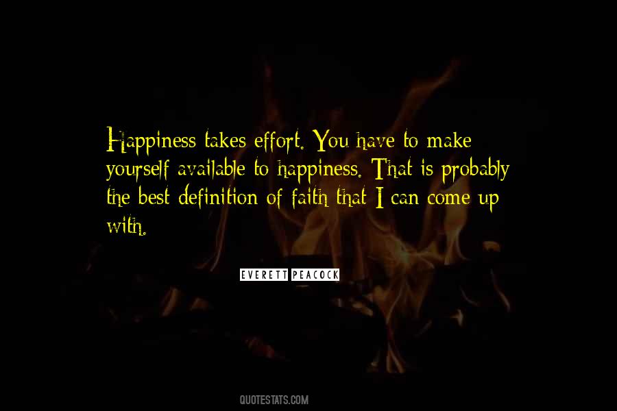 Effort Inspirational Quotes #138814